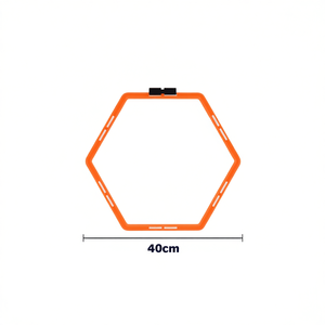 Anneau hexagonal 850B 40CM Orange fluorescent 6PZ Équipement d'entraînement - Product Image 1