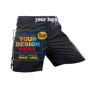 Shorts d'entraînement de boxe personnalisés pour hommes et femmes, shorts de sport d'arts martiaux pour enfants et adolescents (logo personnalisable) - Product Image 1