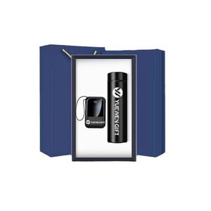 Luxury Custom Corporate Vacuum <b>Cup</b> Notebook Advertising Business Promotional Set With Box Commemorative Gift - Product Image 1