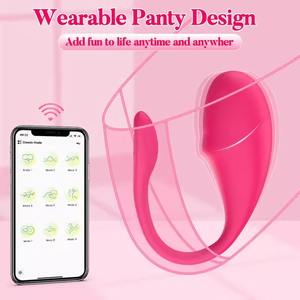 Signore piccolo delfino che salta per Bluetooth Kegel palla vibratore 9 frequenze G-Spot stimolazione clitoridea USB ricarica magnetica - Product Image 2