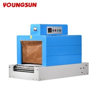 YOUNGSUN BS-260 automatique petit PVC /POF film câble Tunnel de chaleur rétractable manchon d'emballage étiquette Machine d'emballage