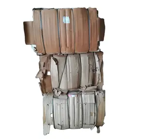 Papel Reciclado de Primera Calidad, Cartón Marrón Recubierto OCC 11 y 12 y Papel Periódico en Paquetes para Reciclaje - Product Image 1