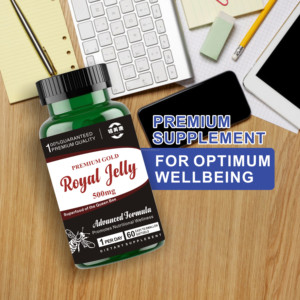 Tốt nhất bán Vegan sữa ong chúa chế độ ăn uống bổ sung nuôi dưỡng da Phấn Ong Softgels - Product Image 6