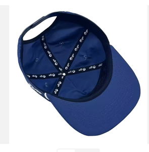 Gorras de 5 Paneles con Cuerdas Bordadas Personalizadas, Gorras de Nylon Impermeables, Gorra de Cuerdas sin Estructura con Cierre a Presión, Gorra de Béisbol - Product Image 3