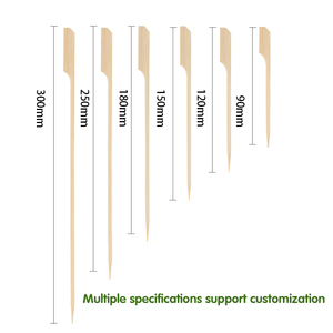 Brochettes en bambou sur mesure pour barbecue, viande et <span class=keywords><strong>fruits</strong></span> <span class=keywords><strong>de</strong></span> <span class=keywords><strong>mer</strong></span>, utilisation en extérieur - Product Image 2