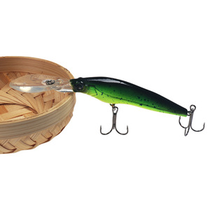 Señuelo Minnow de 13cm y 12g, Hundimiento Lento, Cebo Duro para Pesca en Agua Dulce, Señuelo Biomimético de Plástico para Pescar Lubina - Product Image 1