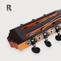 A-90 Rm Musical haute qualité beaux sons matériel cou # A acajou massif AA cèdre haut corps 39 "guitare classique forme espagnole