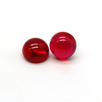 In Abundant Supply Good Prices Synthetic Cabochons Ruby Stone