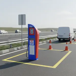Máquina Infladora de Neumáticos Digital Automática Haman, Estación de Llenado de Aire para Carreteras, Inflador de Presión de Neumáticos - Product Image 2