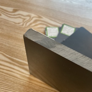 Panneau rigide gris de chlorure de polyvinyle de feuille de PVC de plastiques d'ingénierie de 4x8ft - Product Image 2