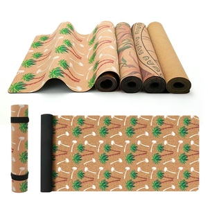 Tapete de Yoga Premium de Corcho, Tapete de Yoga Grueso de Corcho Orgánico al por Mayor, Logotipo Personalizado, Tapete de Yoga Ecológico, Acolchado, Gran Agarre - Product Image 4