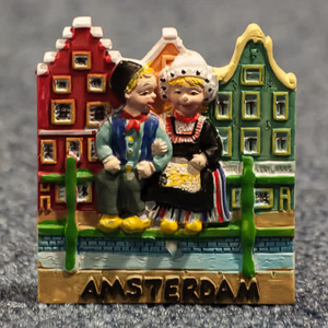 Aimant de réfrigérateur personnalisé Pays <span class=keywords><strong>Amsterdam</strong></span> Pays Cadeau touristique 3D Monde Voyage Souvenir Europe Aimants magnétiques pour réfrigérateur Résine - Product Image 3