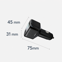 Traceur GPS/GSM 4G LTE GLONASS Plug & Play pour Véhicules, Dispositif de Suivi en Temps Réel avec Double Port USB, Prise en Charge Plateforme PC et Cloud