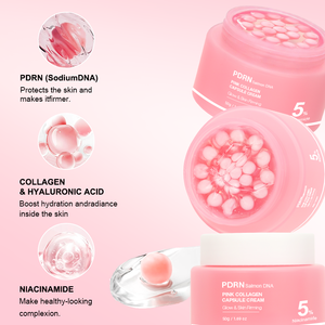 Crème hydratante FATAZEN à la niacinamide 50g, double effet éclaircissant, nourrissant, réparateur, hydratant, crème pour le <span class=keywords><strong>visage</strong></span> au collagène profond PDRN en capsules - Product Image 2