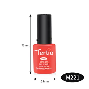 Tertio 228 Colors High quality Factory wholesale Soak Off UV Gel Custom Logo Gel Nail Polish