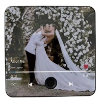 Aimants de réfrigérateur personnalisés en acrylique pour album, autocollants DIY à faire soi-même à la maison, pour photos de mariage, papier photo, lecteur de musique, cadeau