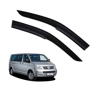 TXR voiture accessoires fenêtre pare-pluie déflecteur pour Volkswagen Transporter T5 T6 T7 <span class=keywords><strong>Caddy</strong></span> <span class=keywords><strong>VAN</strong></span> - Product Image 5