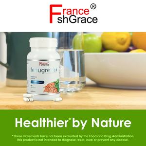 Cápsulas de Fenogreco con Etiqueta Personalizada, Fabricante de Extracto Sin Gluten y Sin OMG, Mejora la Producción de Leche, 60 Cápsulas, Suplemento Dietético - Product Image 2