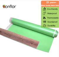 Sous-couche en mousse EPE EVA IXPE de 3 mm, moderne, écologique, résistante à l'humidité, insonorisante, pour revêtement de sol SPC, support de sol stratifié en PVC