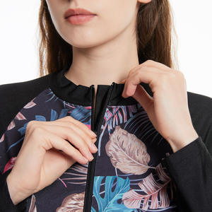 Çocuk kız müslüman tam vücut mayo başörtüsü yüzme şapka ile islam Patchwork mütevazı anne ve kızı Beachwear mayolar - Product Image 4