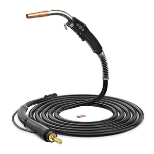 <span class=keywords><strong>หัว</strong></span>เชื่อม MIG MAG คุณภาพ<span class=keywords><strong>ดี</strong></span> รุ่น 14AK 180A พร้อมระบบระบายความร้อนด้วยอา<span class=keywords><strong>ก</strong></span>าศ สายเชื่อมยาว 2 เมตร 2 เส้น - Product Image 1