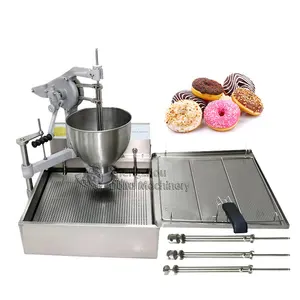 Miễn phí vận chuyển đến cửa tự động nhỏ Máy Donut Donut Maker/Donut Donut vòng Donut máy/Máy Donut để bán