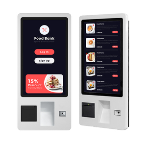 Kiosco de Autoservicio con Pantalla Táctil Todo en Uno de 23.6, 27 y 32 Pulgadas para Pedidos, con Impresora Térmica/Código QR/RFID Sk-23.6a - Product Image 1