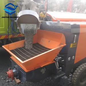 Mezclador de hormigón diésel móvil y bomba Maquinaria de bomba de hormigón micro con fabricante de bombas de mezcla de hormigón - Product Image 1