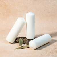 Coffret cadeau Bougie cylindrique romantique 2PCS/4PCS/6PCS Cire de soja longue durée pour la décoration de la maison/Jour de la Saint-Valentin/Yoga/Méditation