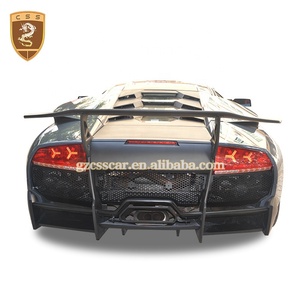 Pour Lamborghini <span class=keywords><strong>Murcielago</strong></span> Lp640 Kit de carrosserie mise à niveau vers LP670 Style pare-chocs de voiture aileron de moteur arrière garde-boue personnalisé - Product Image 5