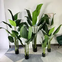 Indoor and Outdoor Artificial Birds of Paradise Plants