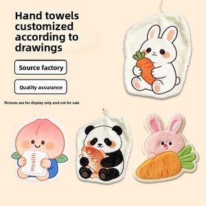 Serviettes à main fantaisie absorbantes en microfibre, chiffons décoratifs pour cuisine, salle de bain et usage domestique - Product Image 2