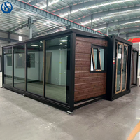 Maison modulaire à installation rapide Honlu 2026 |   Aménagement personnalisé de 20/30/40 pieds |   Avec cuisine et WC pour boutique, bar, restaurant