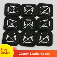 Étiquettes en PVC souples pour vêtements, chaussures, chapeaux, sacs, étiquettes en plastique et en caoutchouc pour vêtements