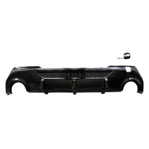 1 SERIE F40 <span class=keywords><strong>135i</strong></span> Labio trasero lados dobles salida única Negro brillante F40 <span class=keywords><strong>135i</strong></span> Divisor trasero para <span class=keywords><strong>BMW</strong></span> - Product Image 1