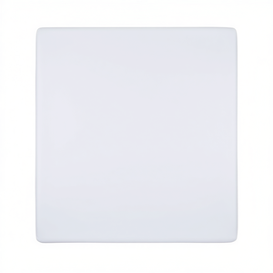 Drap plat 200x300cm 100% coton blanc pour lit français - Product Image 3