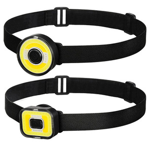 Skywolfeye Rechargeable Mini Cob Headlamp 2000 Mah <b>Adjustable</b> For Outdoor Cycling Night Fishing - Product Image 1