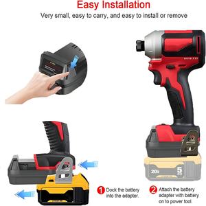 محول بطارية DL18ML لتحويل بطارية ديوالت 20 فولت إلى بطارية أدوات الطاقة ميلووكي 18 فولت محول بطارية <span class=keywords><strong>M</strong></span> 18S - Product Image 4