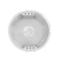Commerce extérieur boîte inférieure de style européen 80 type commutateur de commerce extérieur prise murale cassette boîte de jonction norme européenne PVC