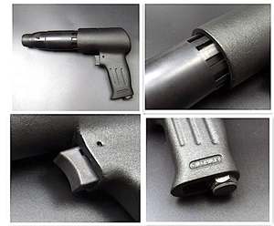 TY82722 POIGNÉE DE PISTOLET PITTSBURGH COUTURE LOCKER OUTIL 16SWG (14 <span class=keywords><strong>Ga</strong></span>.) Outils de couture de conduits Pittsburg Lock d'une capacité de 1.6mm <span class=keywords><strong>2200</strong></span> BPM - Product Image 4