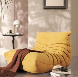 <span class=keywords><strong>Canapé</strong></span> compressible moderne en mousse de haute qualité, ensemble de canapés Caterpillar compressés, fauteuil de lecture confortable, pouf paresseux en latex - Product Image 4
