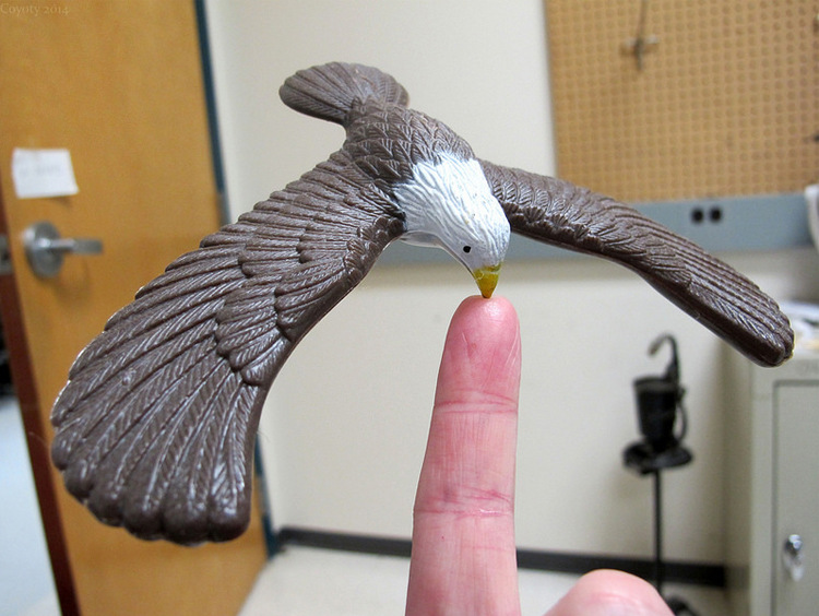 balancing bird toy