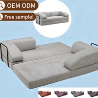 Canapé modulaire personnalisé, grand et confortable, nouveau design, sectionnel, inclinable, pour salon, en mousse sans armature, ensemble de canapés, fabricant pour la maison de luxe