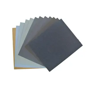 Assortiment de papier de verre sec/humide, finition de revêtement de meubles, bois pour nœuds automobiles, 9X12 pouces, grain 400, 3000 15 ans