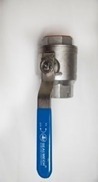 บอลวาล์วสแตนเลสอุตสาหกรรม CF8 CF8M แบบ 1 ชิ้น ฟูลบอร์ ข้อต่อเกลียว NPT BSP แบบเกลียวใน ขนาด 150 #   แบบใช้คันโยก - Product Image 2
