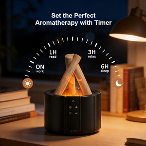 250ml di illuminazione <span class=keywords><strong>ambiente</strong></span> deodorante profumo profumo profumo fiamma umidificatore olio essenziale diffusore di Aroma di fuoco <span class=keywords><strong>per</strong></span> la casa - Product Image 2