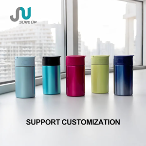 Mug à café en acier inoxydable de 450 ml avec couvercle à presse française, double paroi isolée, cafetière de voyage sans BPA - Product Image 2