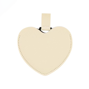 Miroir portable à usage domestique avec revêtement en cuir Petit miroir de poche Petit miroir compact incassable - Product Image 1