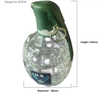 2025 vétéran cadeau commémoratif Style militaire whisky carafe Grenade verres Unique Grenade en forme de liqueur cadeaux d'affaires