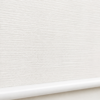 Stores enrouleurs sans fil semi-occultants en tissu blanc pour bureau et étude, sur mesure, avec rail cassette intégré